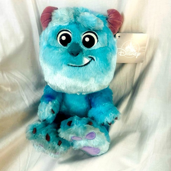NWT Disney Pixar Baby Sulley Big Feet Plush Monsters Inc 15” Stuffed Animal Toy - Picture 1 of 3